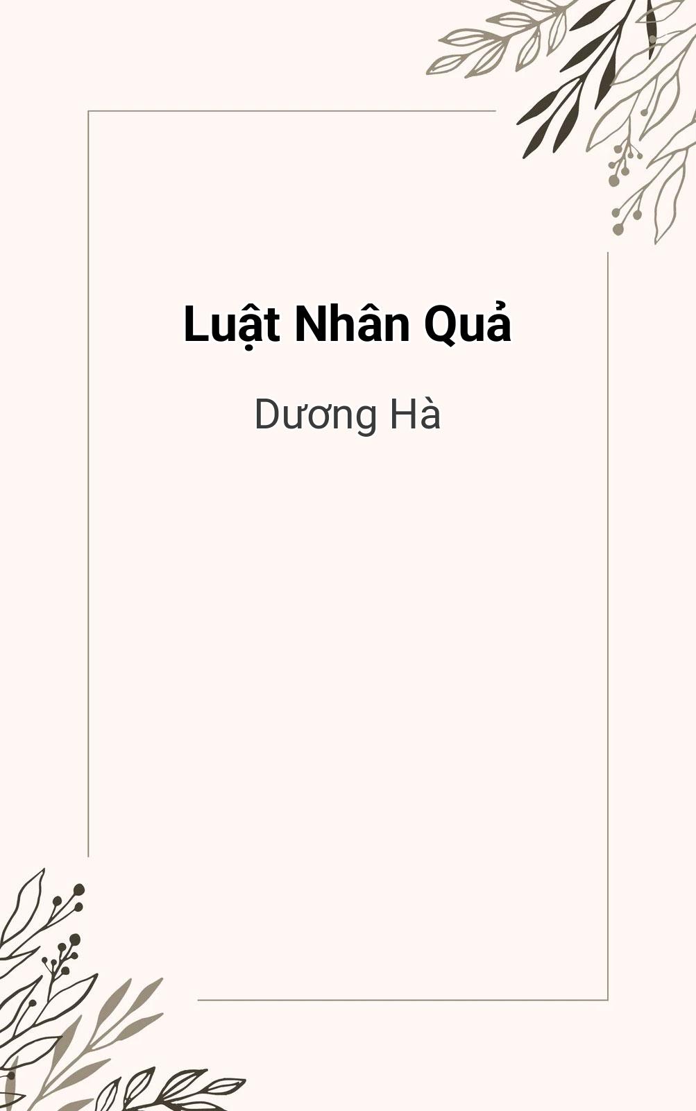 Luật Nhân Quả