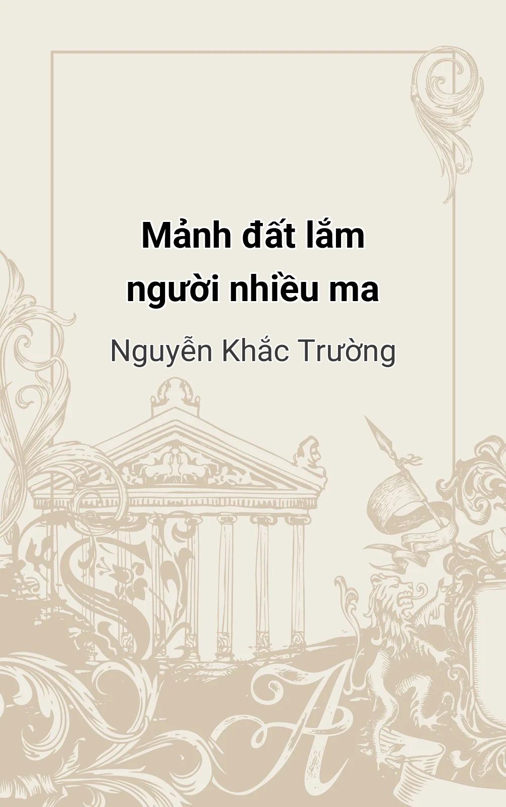 Mảnh Đất Lắm Người Nhiều Ma