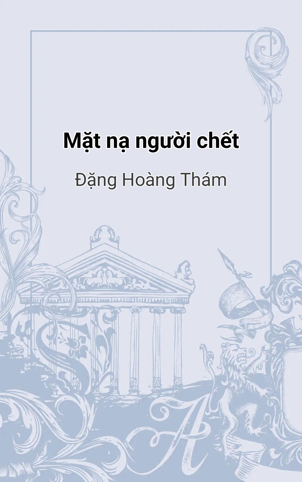 Mặt Nạ Người Chết