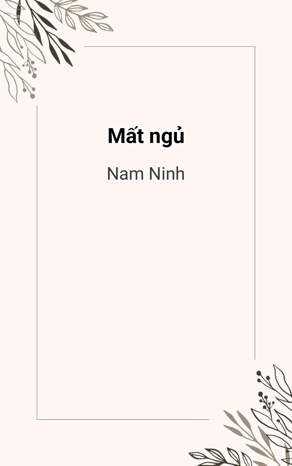 Mất Ngủ