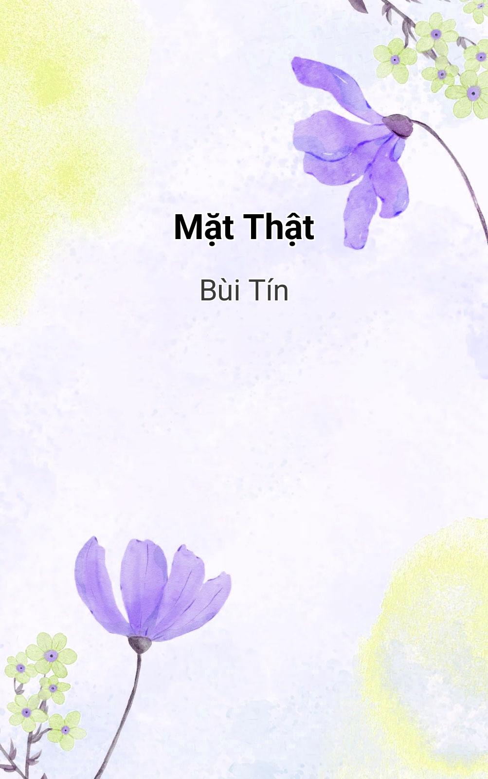 Mặt Thật