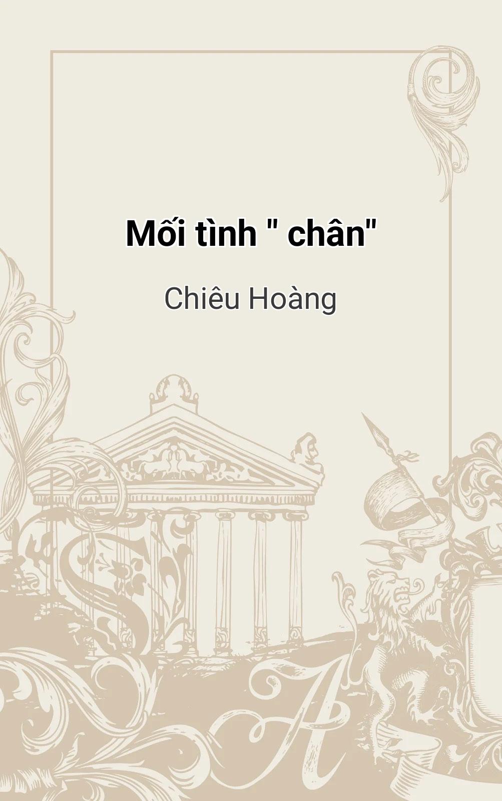 Mối Tình " Chân"