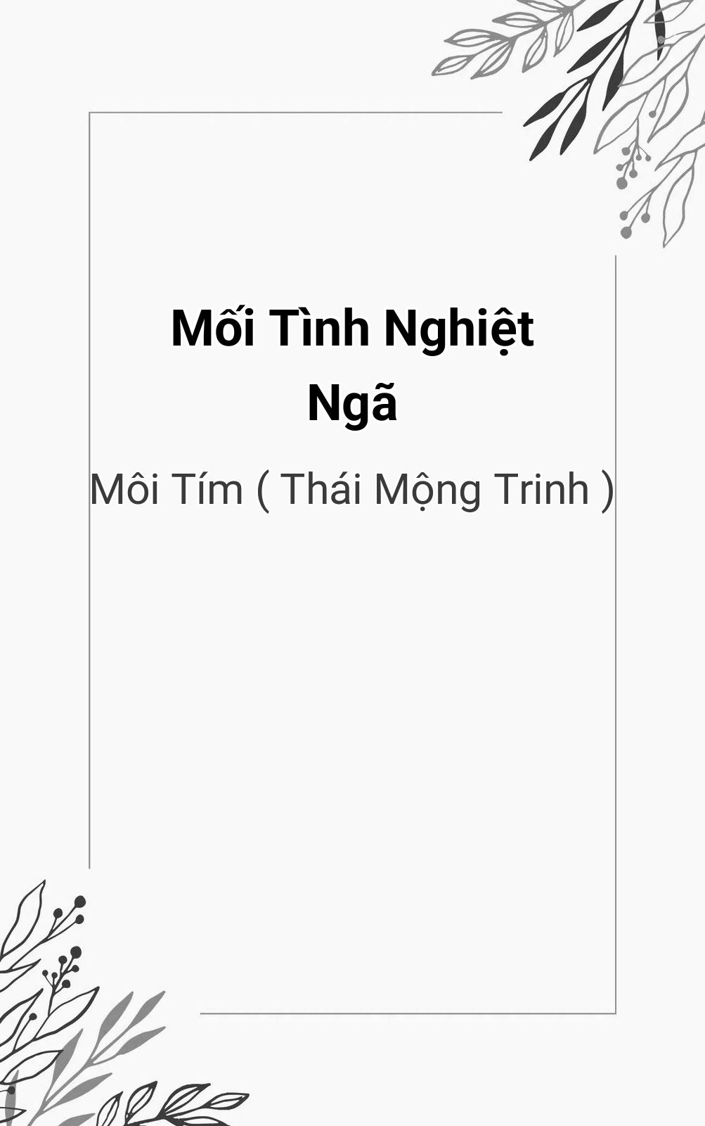 Mối Tình Nghiệt Ngã
