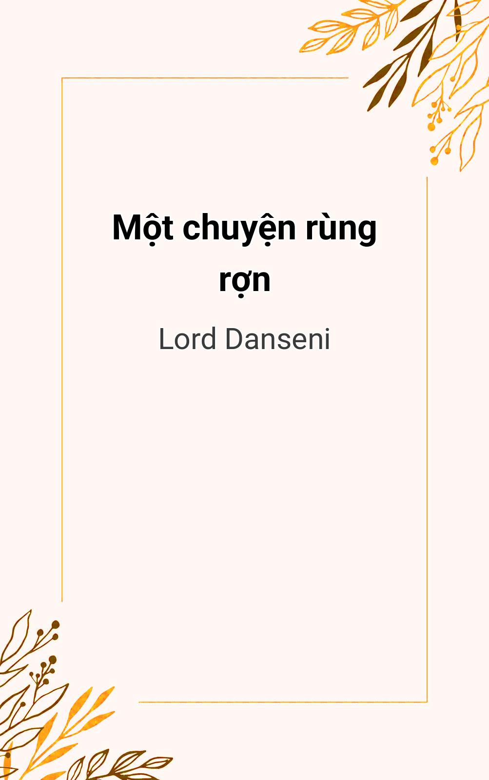 Một Chuyện Rùng Rợn