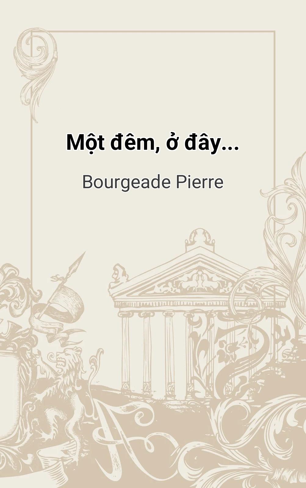 Một Đêm, Ở Đây...