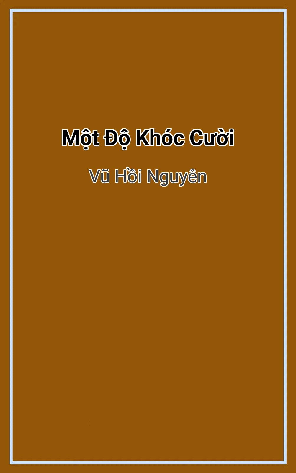 Một Độ Khóc Cười