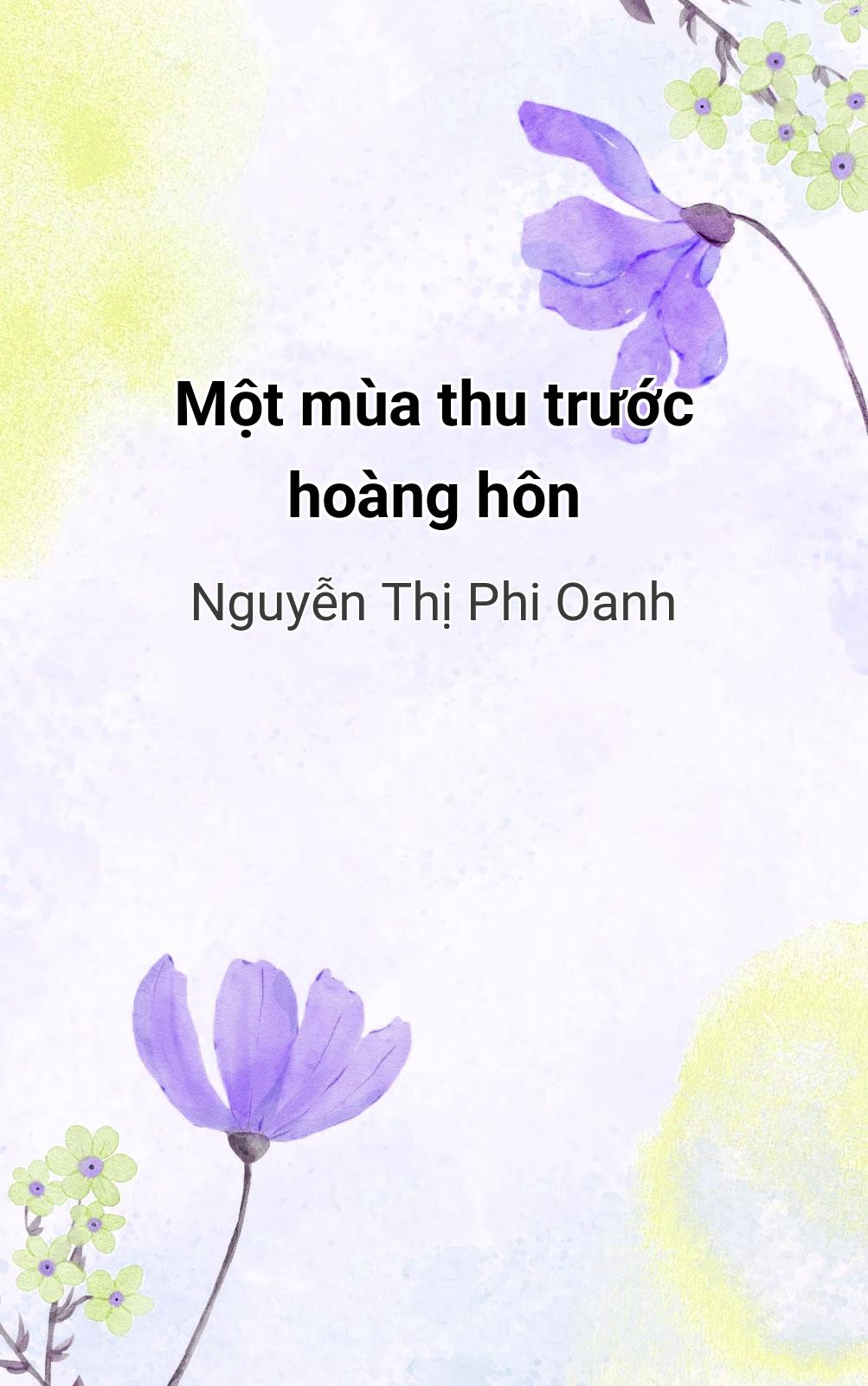 Một Mùa Thu Trước Hoàng Hôn
