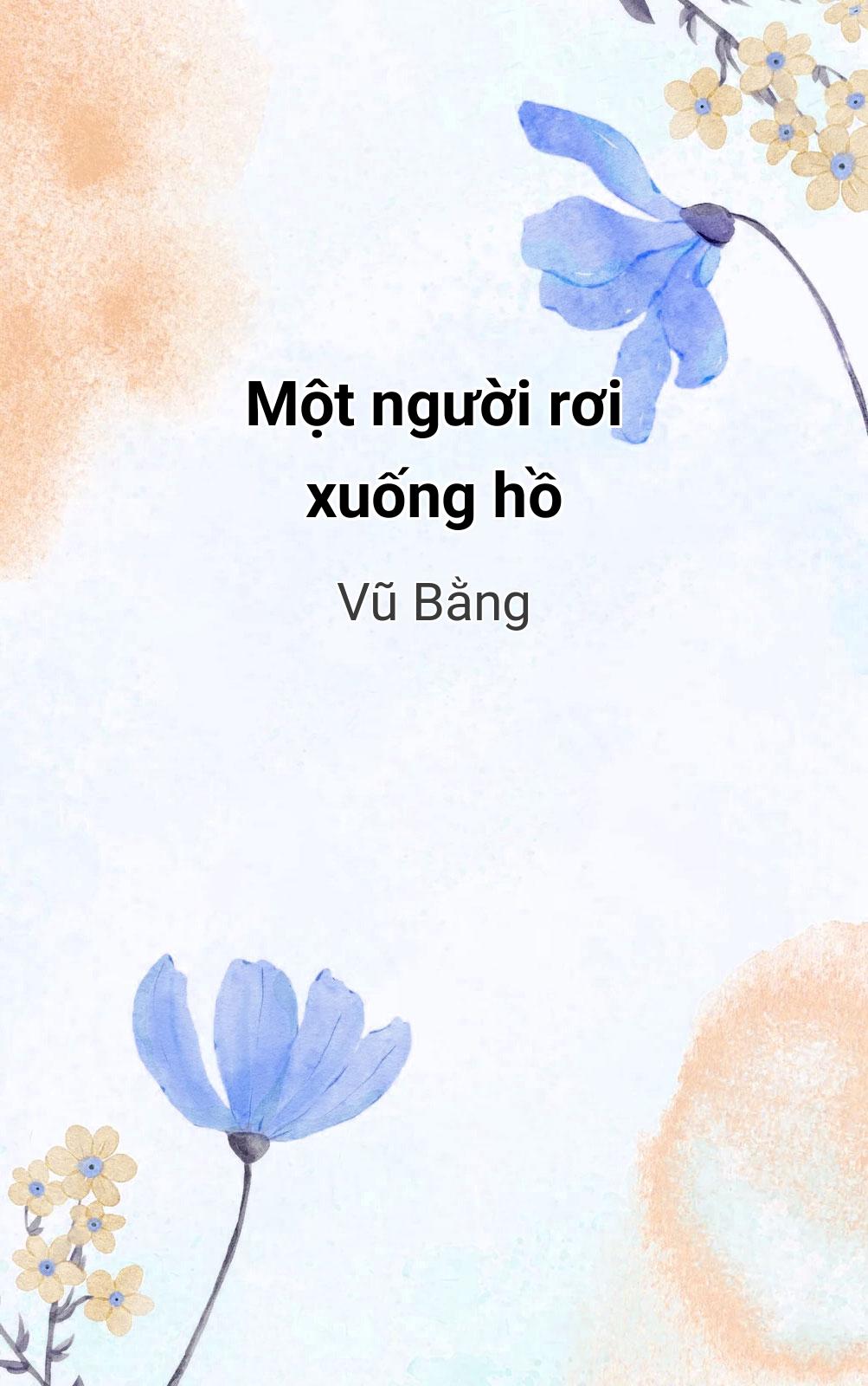Một Người Rơi Xuống Hồ