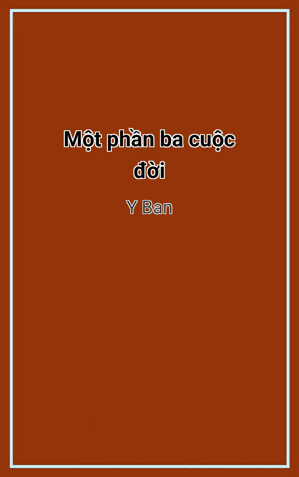 Một Phần Ba Cuộc Đời