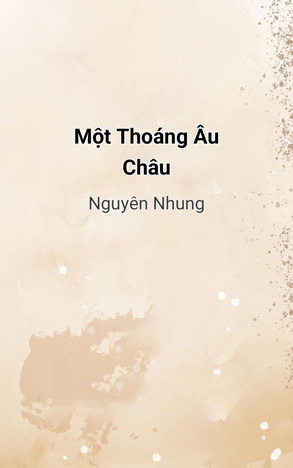 Một Thoáng Âu Châu