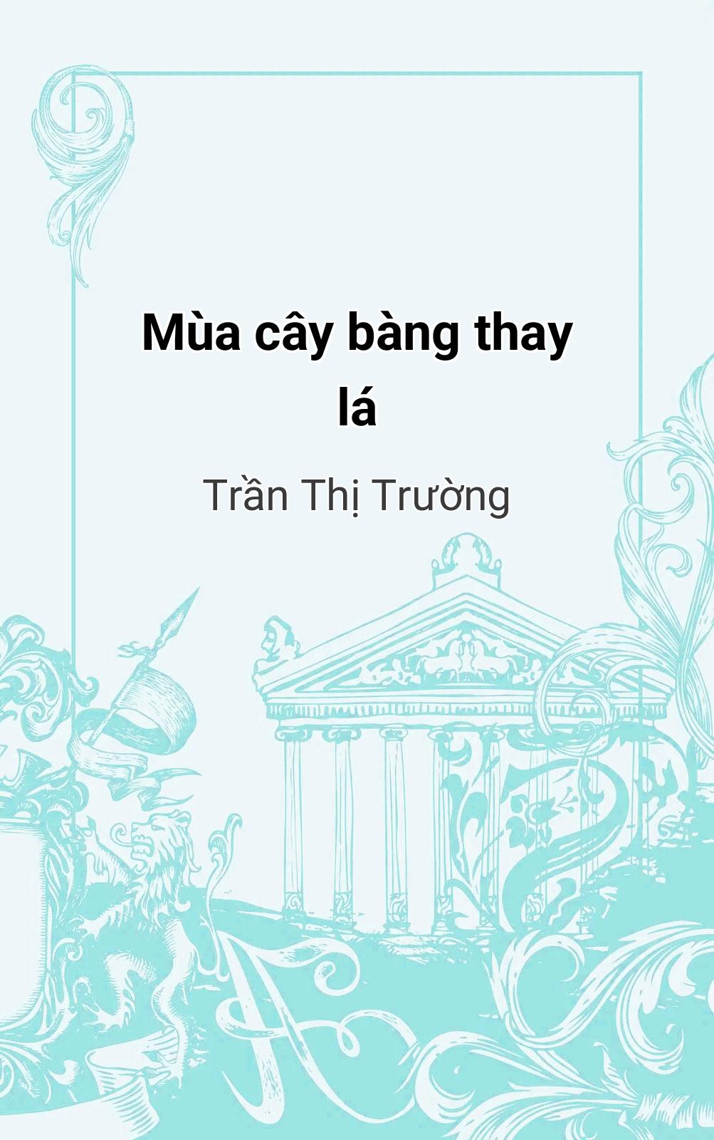 Mùa Cây Bàng Thay Lá