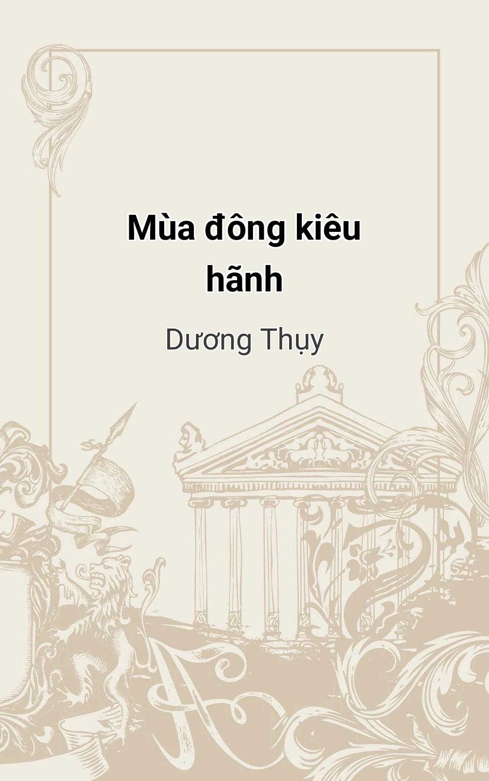 Mùa Đông Kiêu Hãnh