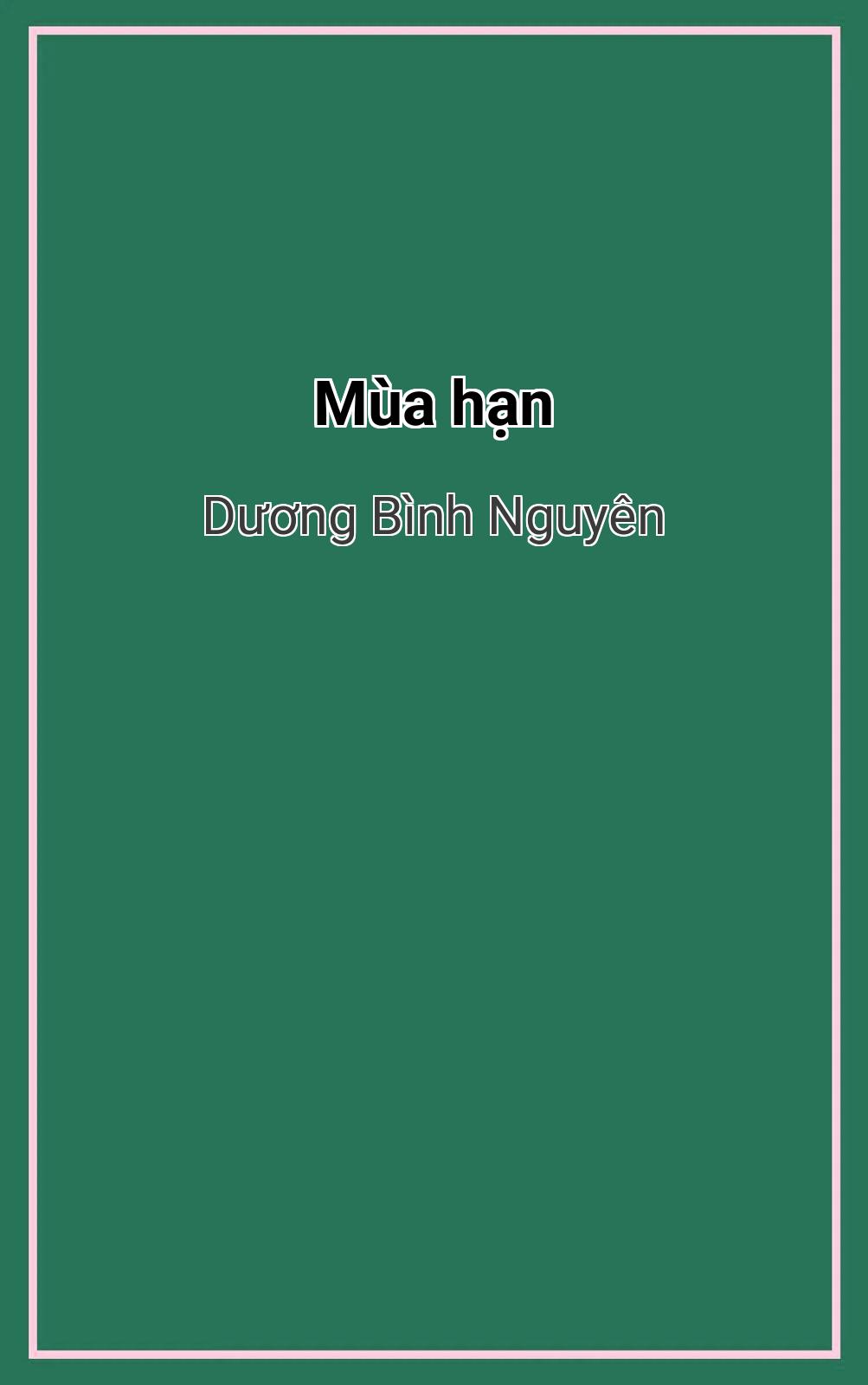 Mùa Hạn