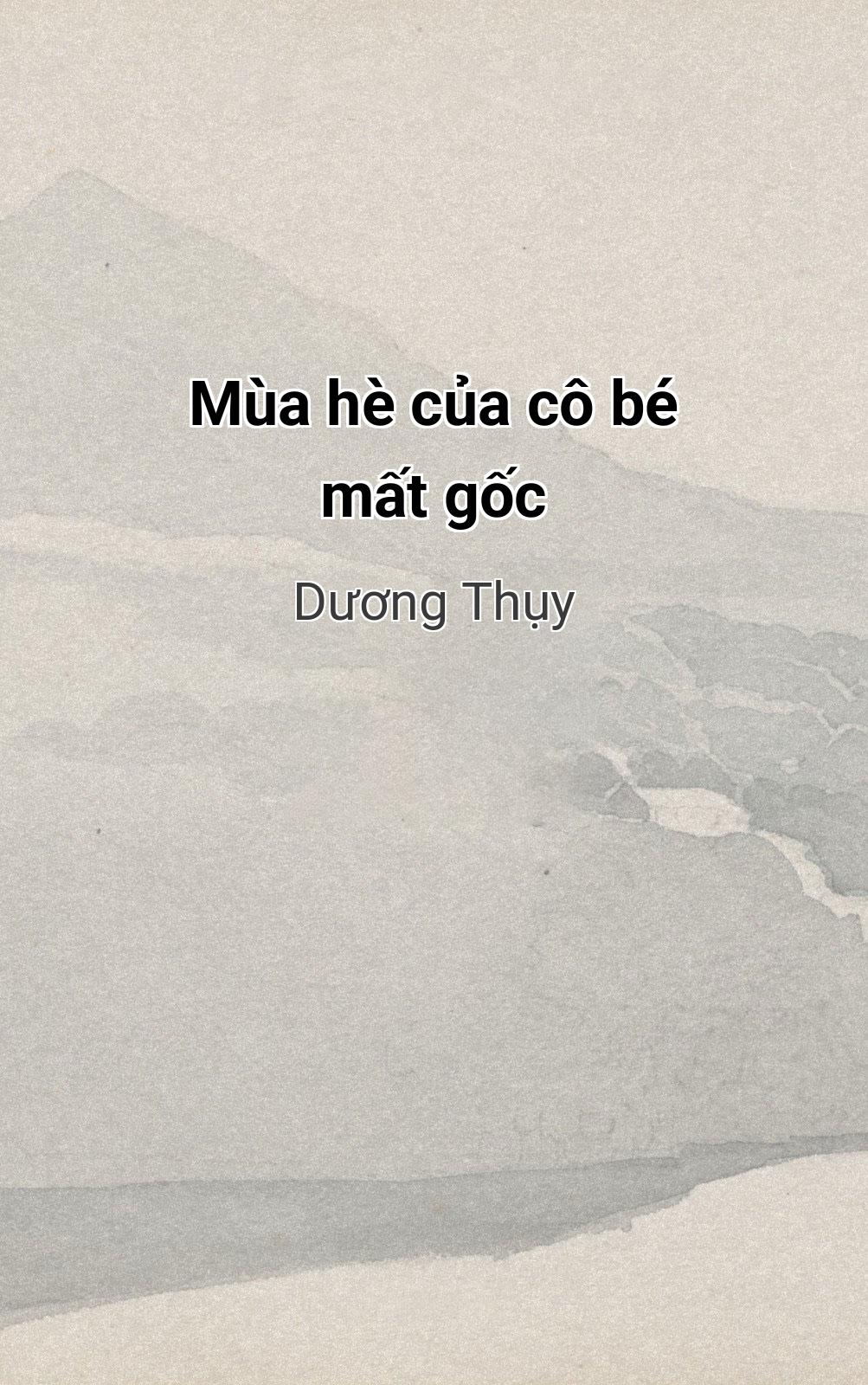 Mùa Hè Của Cô Bé Mất Gốc