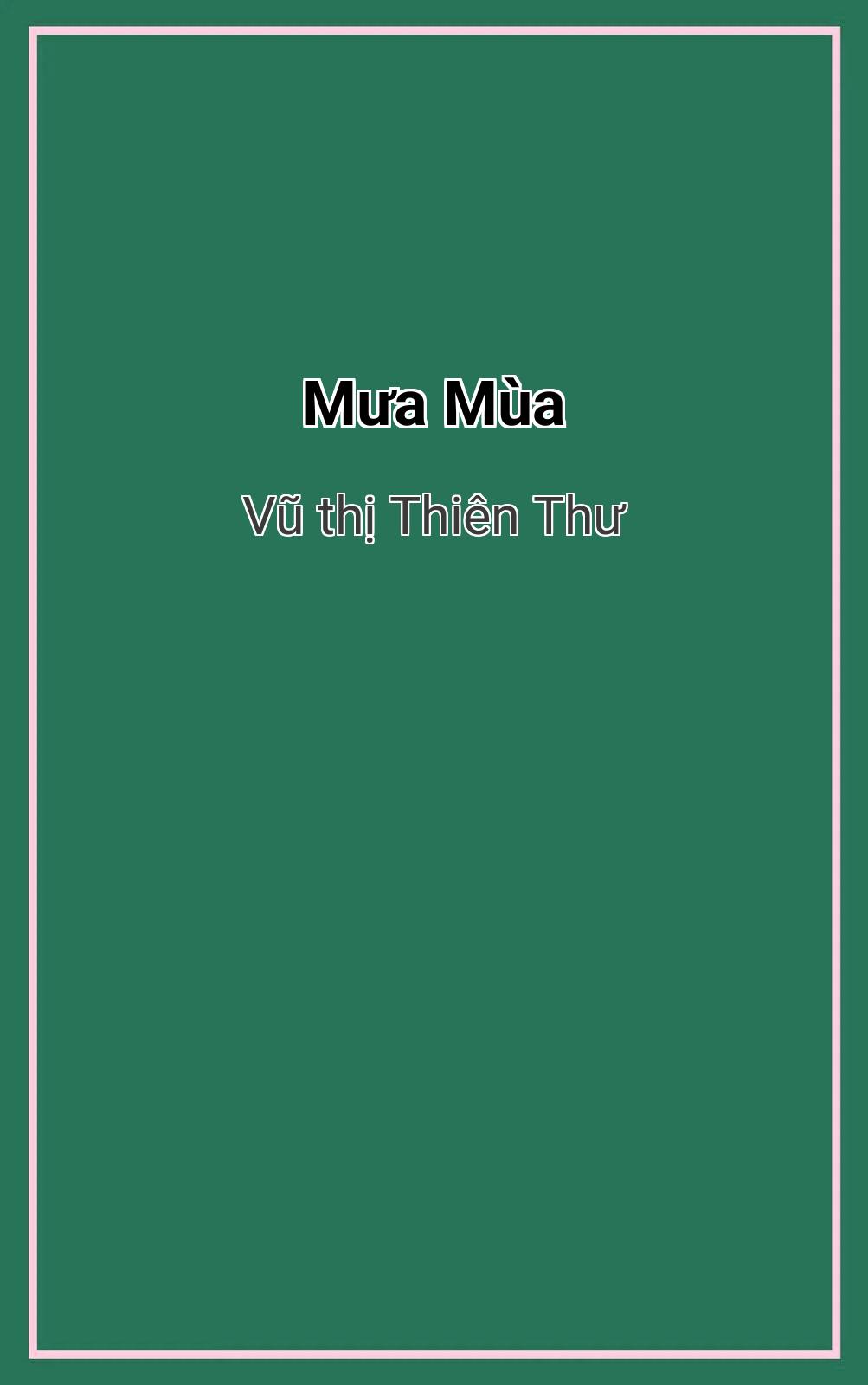 Mưa Mùa