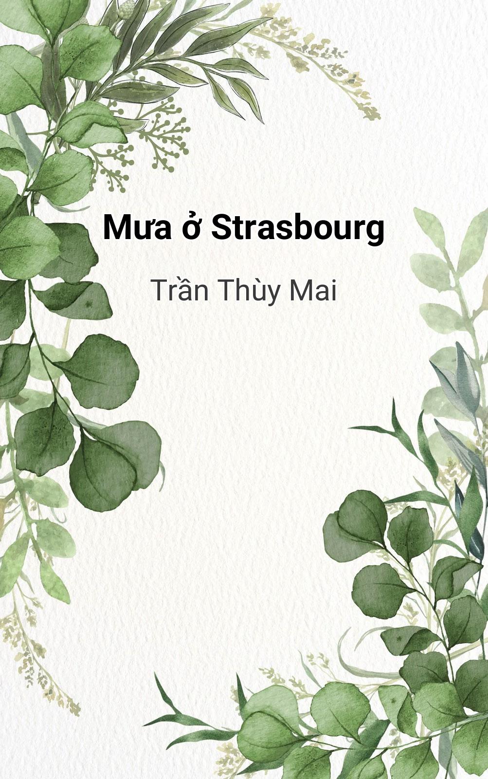 Mưa Ở Strasbourg