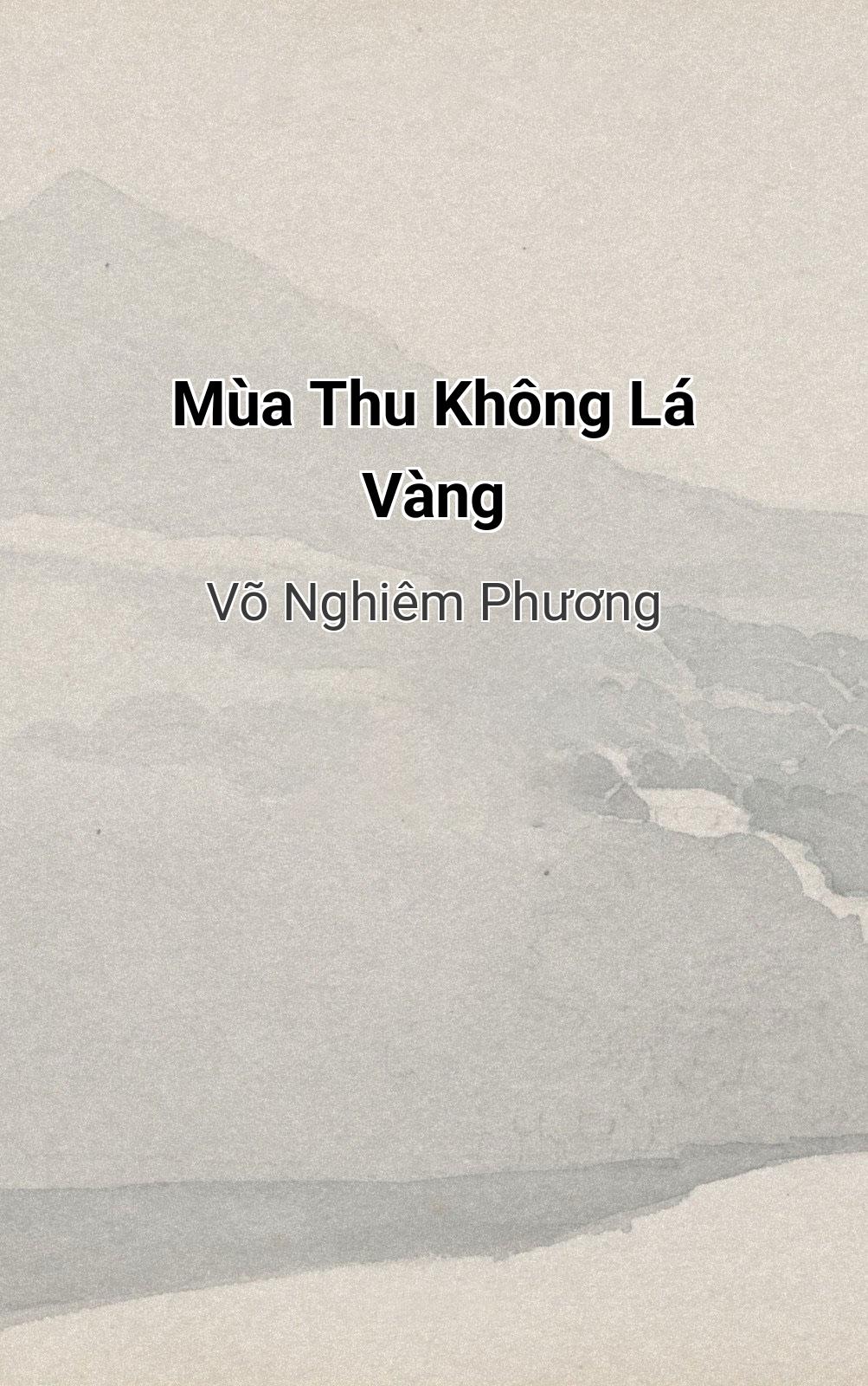 Mùa Thu Không Lá Vàng