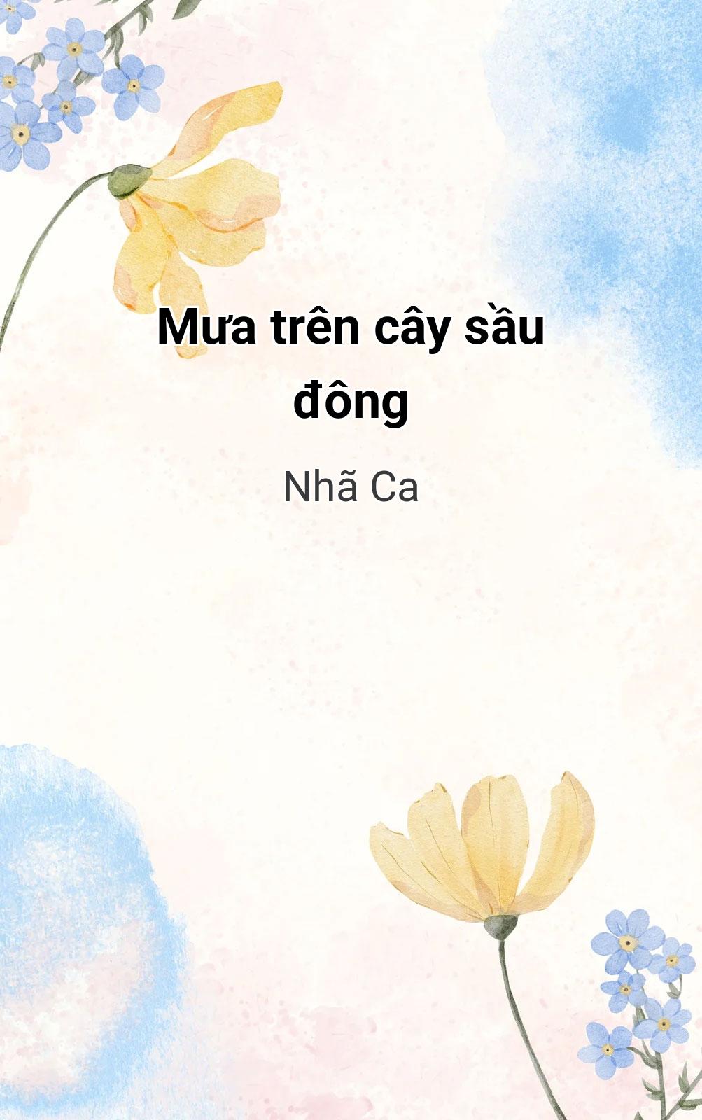 Mưa Trên Cây Sầu Đông