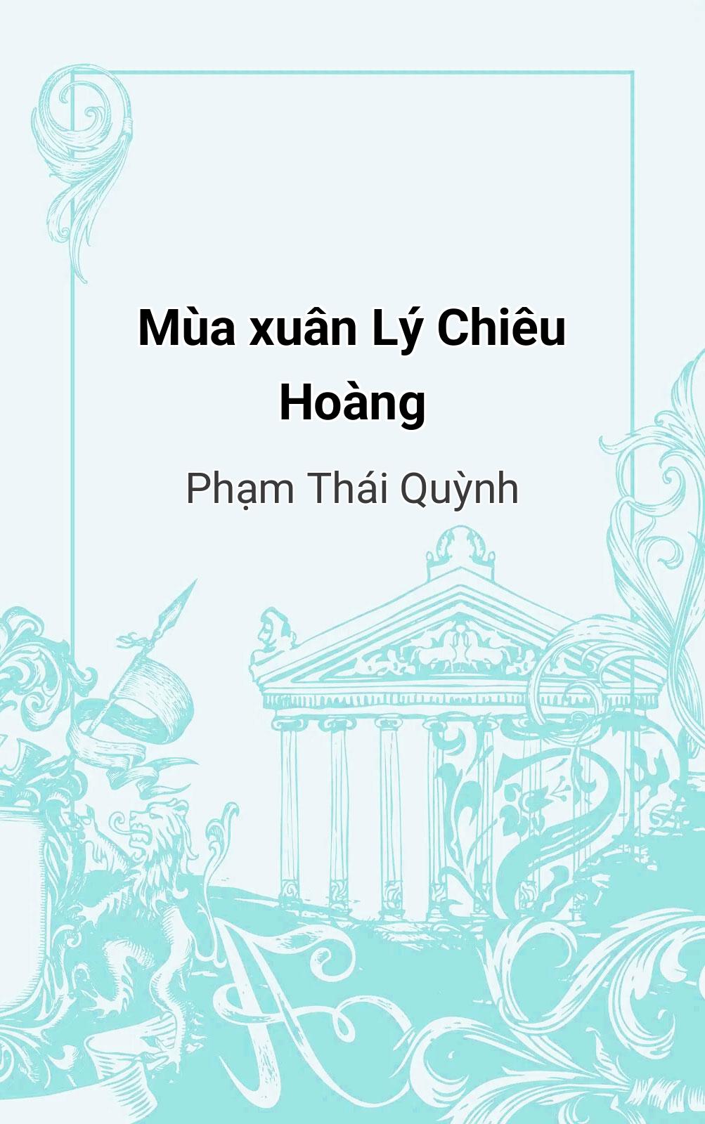 Mùa Xuân Lý Chiêu Hoàng
