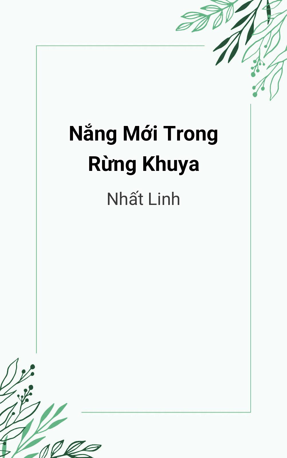 Nắng Mới Trong Rừng Khuya