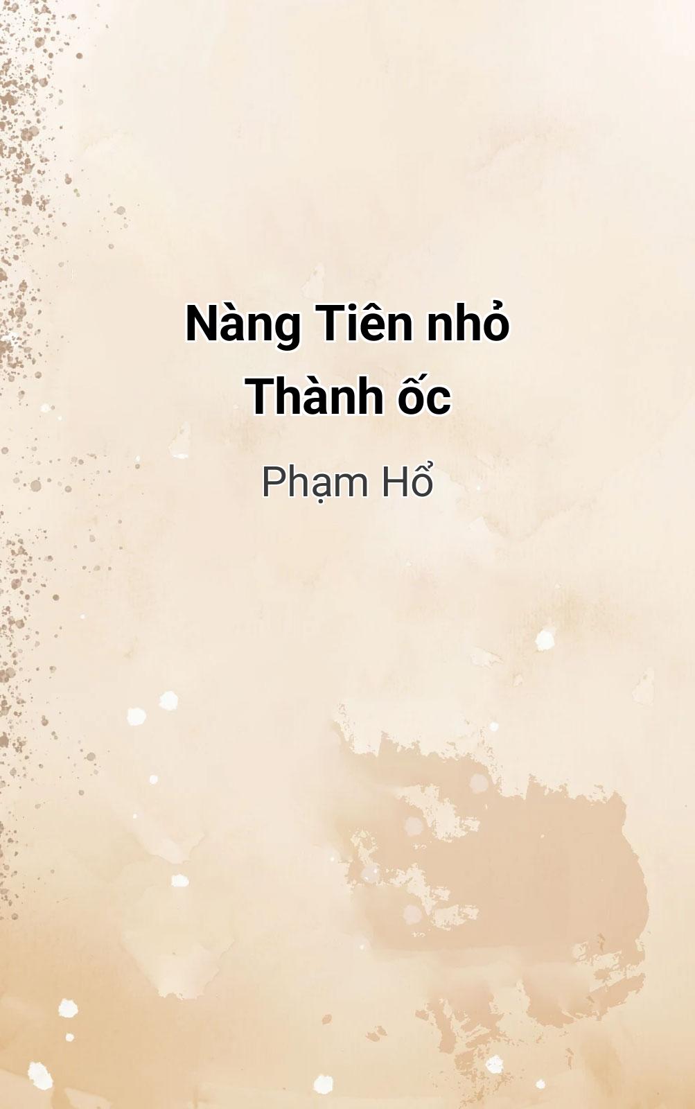 Nàng Tiên Nhỏ Thành Ốc