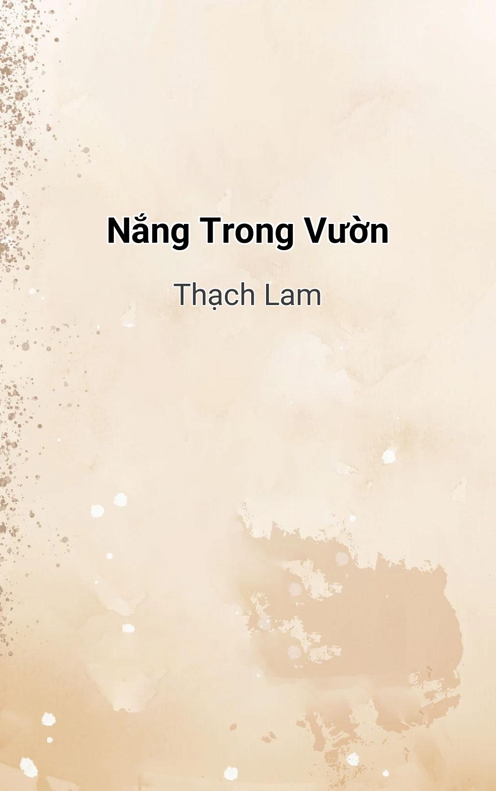 Nắng Trong Vườn