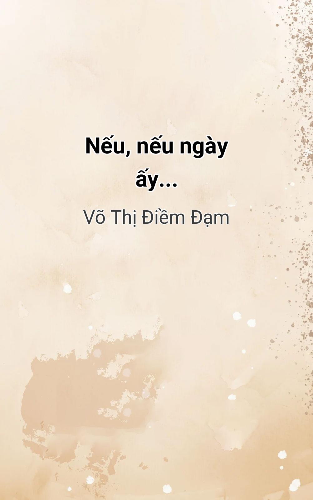 Nếu, Nếu Ngày Ấy...
