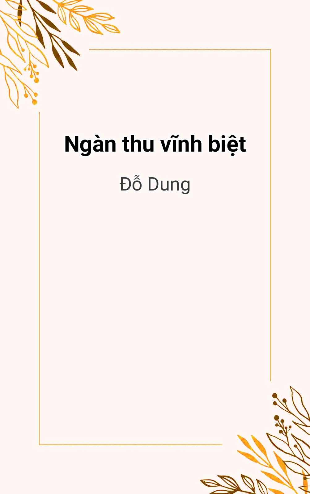 Ngàn Thu Vĩnh Biệt