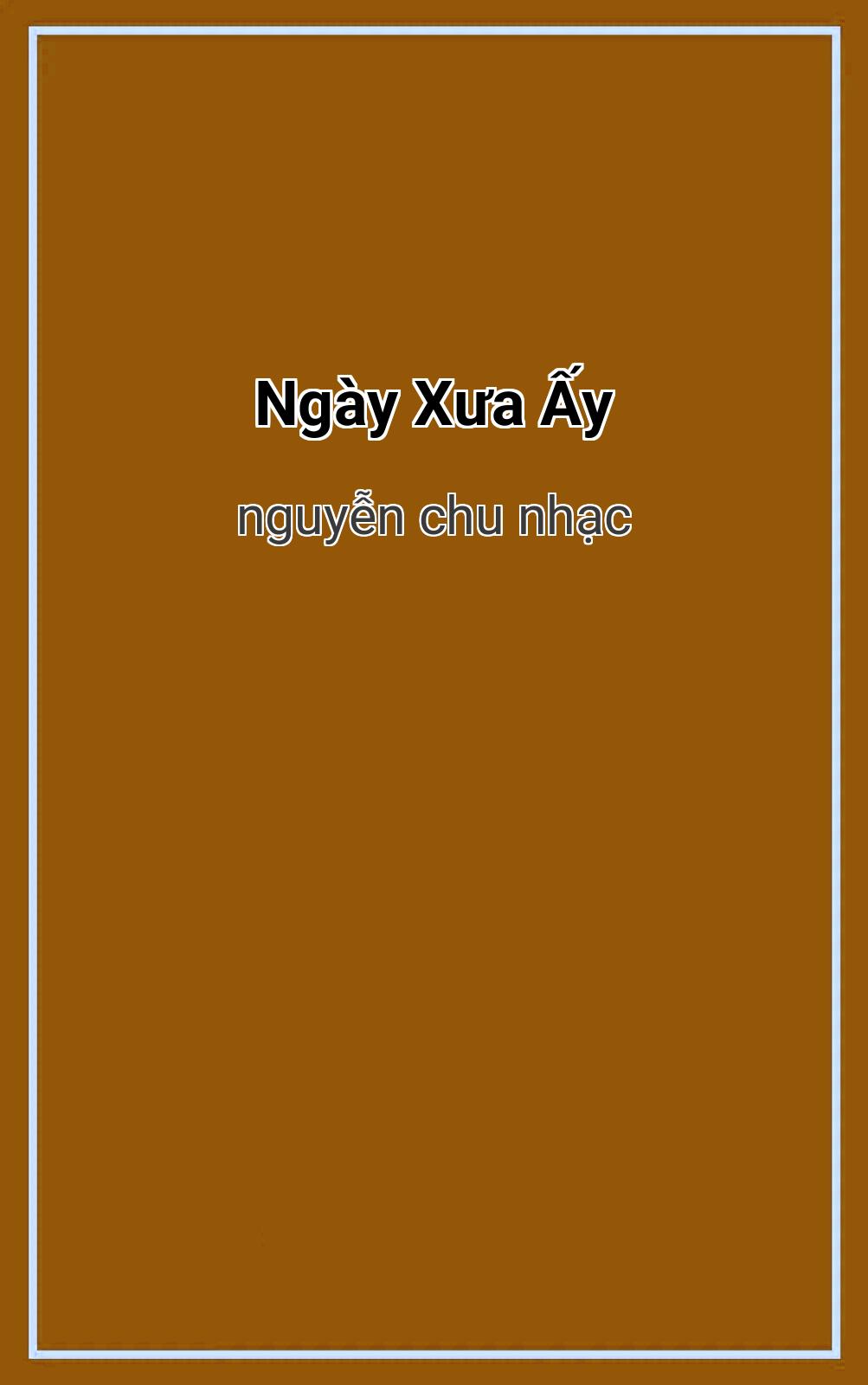Ngày Xưa Ấy