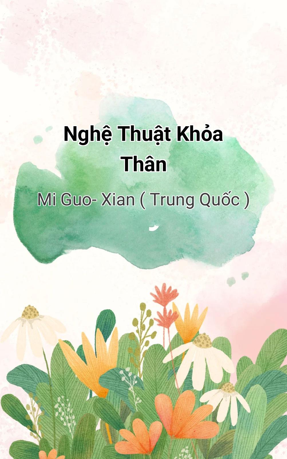 Nghệ Thuật Khỏa Thân