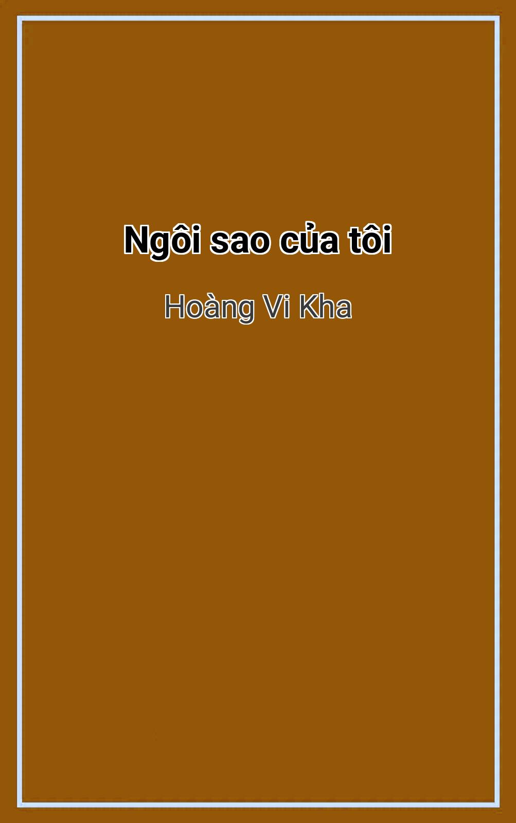 Ngôi Sao Của Tôi