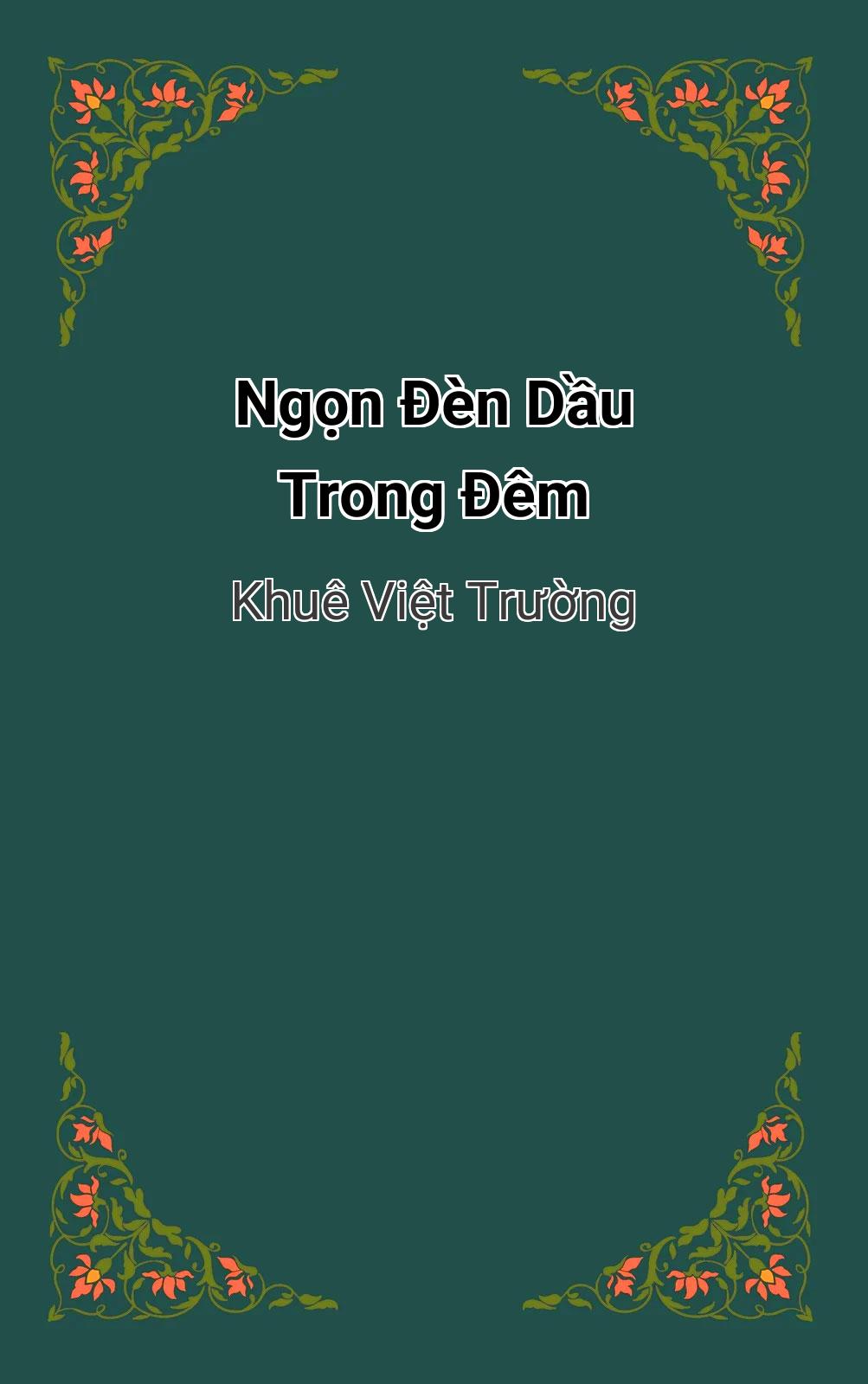 Ngọn Đèn Dầu Trong Đêm