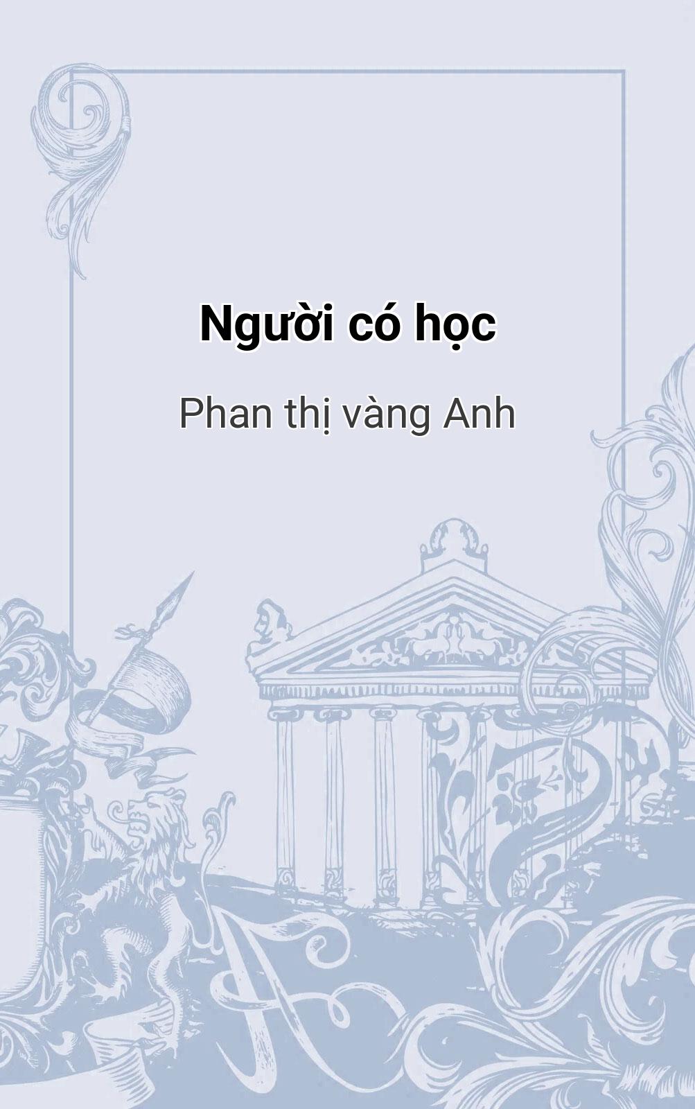 Người Có Học