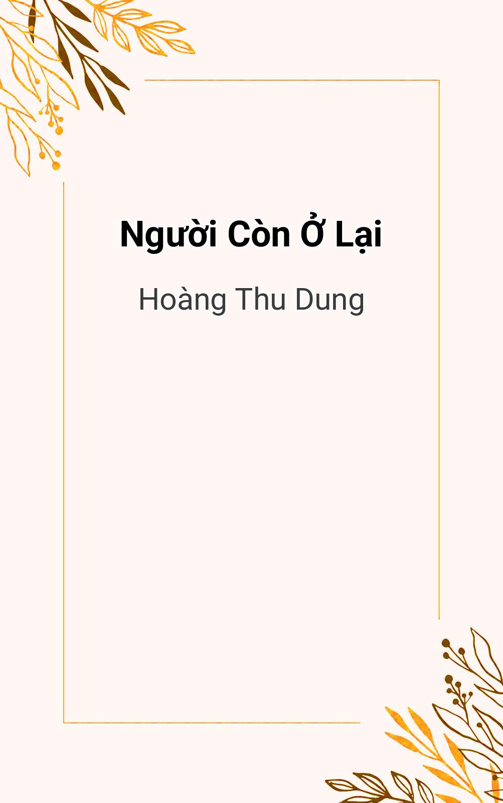 Người Còn Ở Lại