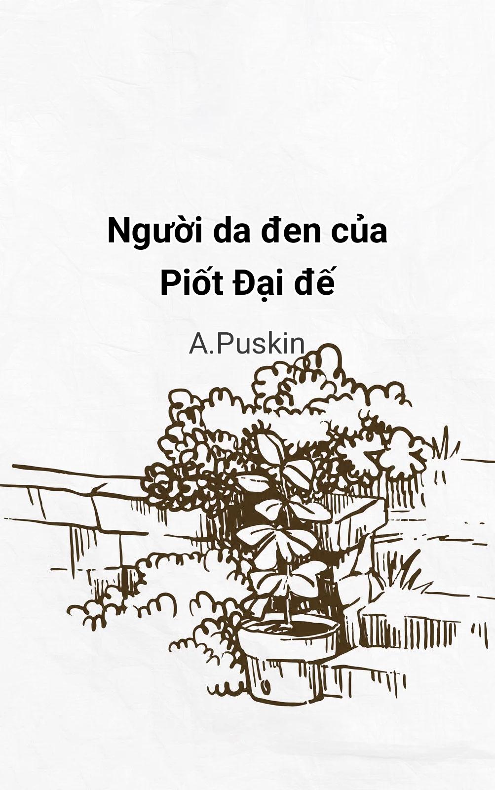 Người Da Đen Của Piốt Đại Đế