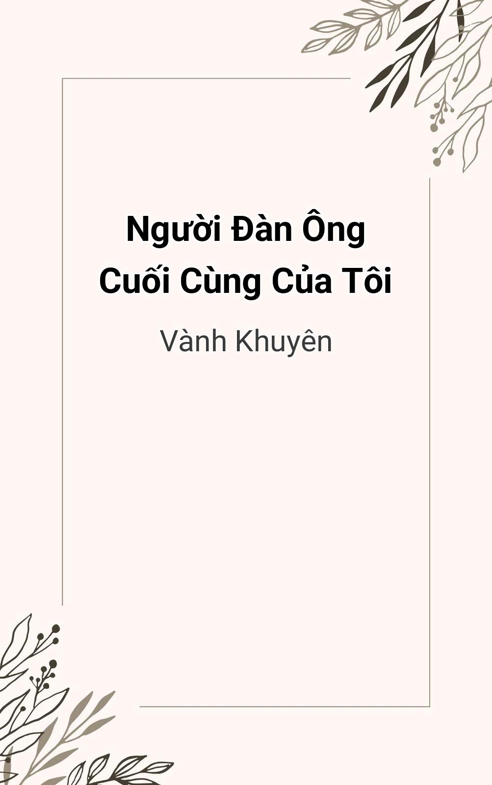 Người Đàn Ông Cuối Cùng Của Tôi