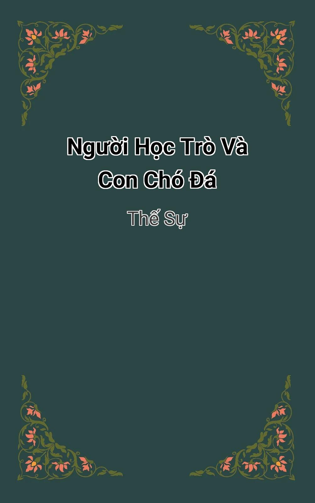 Người Học Trò Và Con Chó Đá