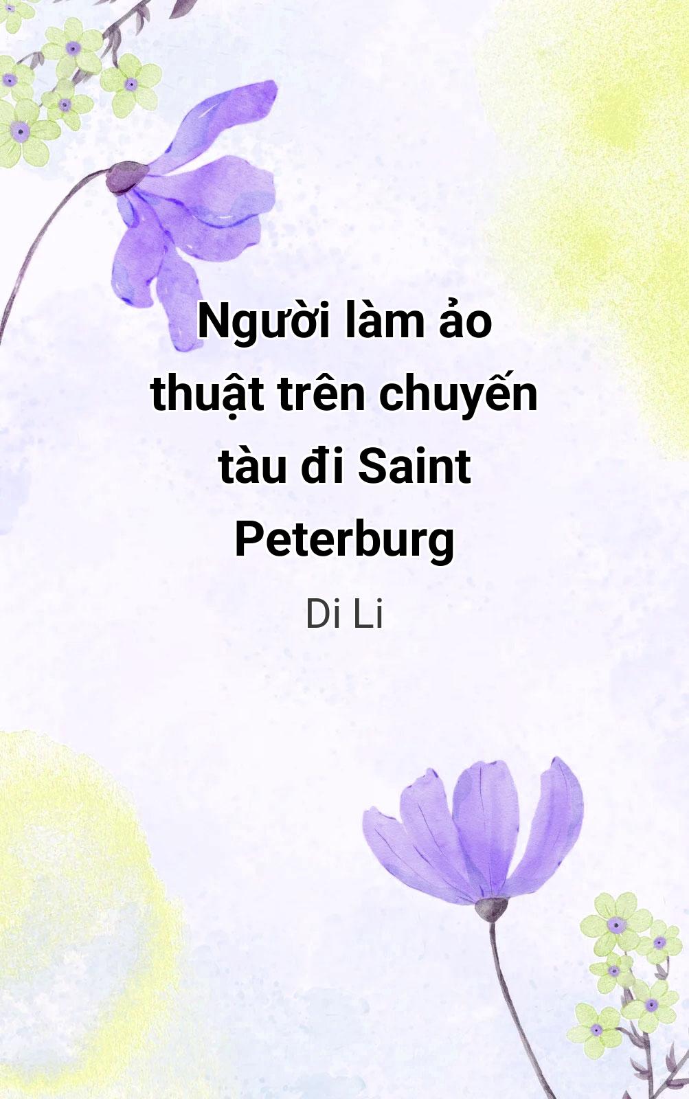 Người Làm Ảo Thuật Trên Chuyến Tàu Đi Saint Peterburg