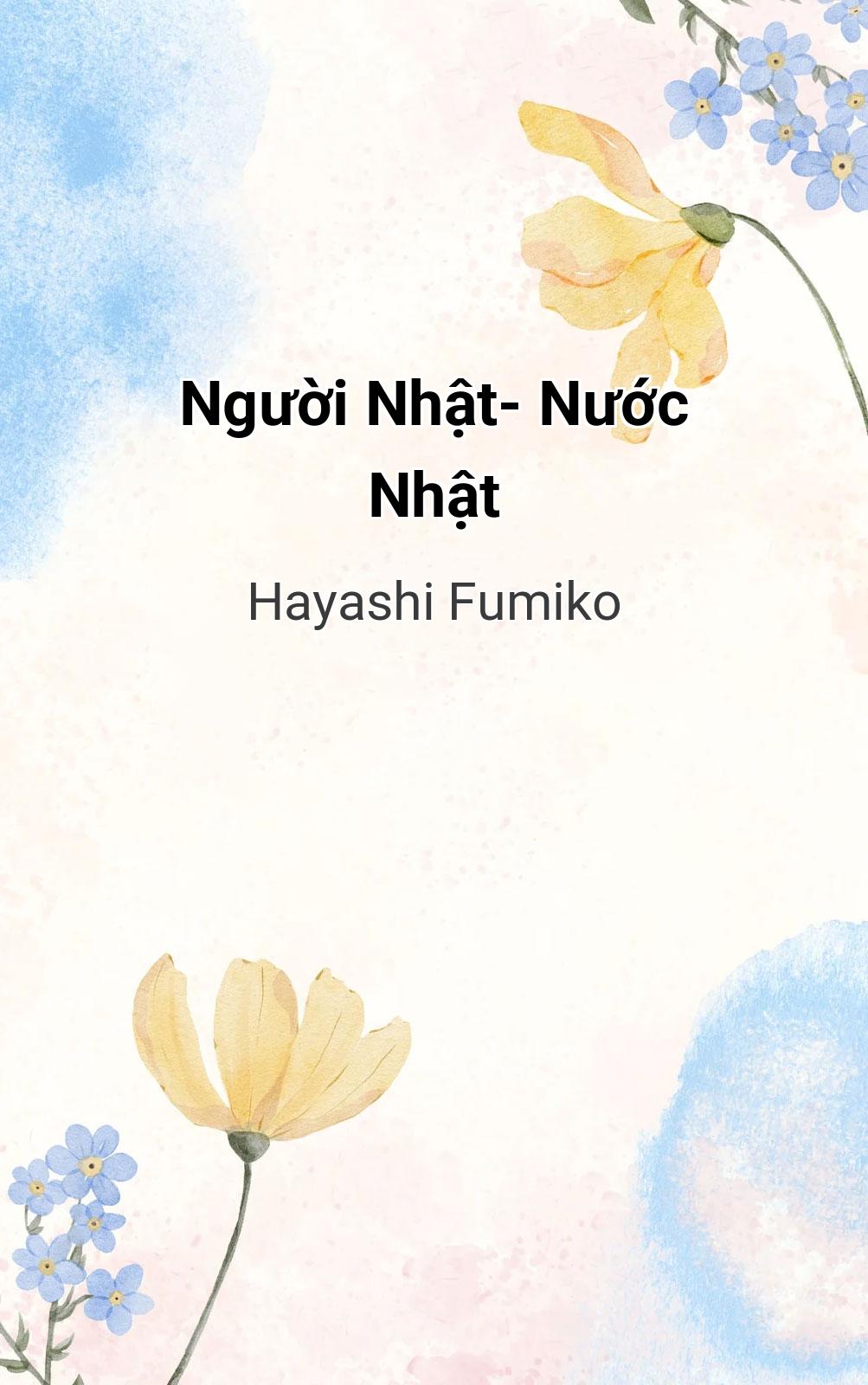 Người Nhật- Nước Nhật