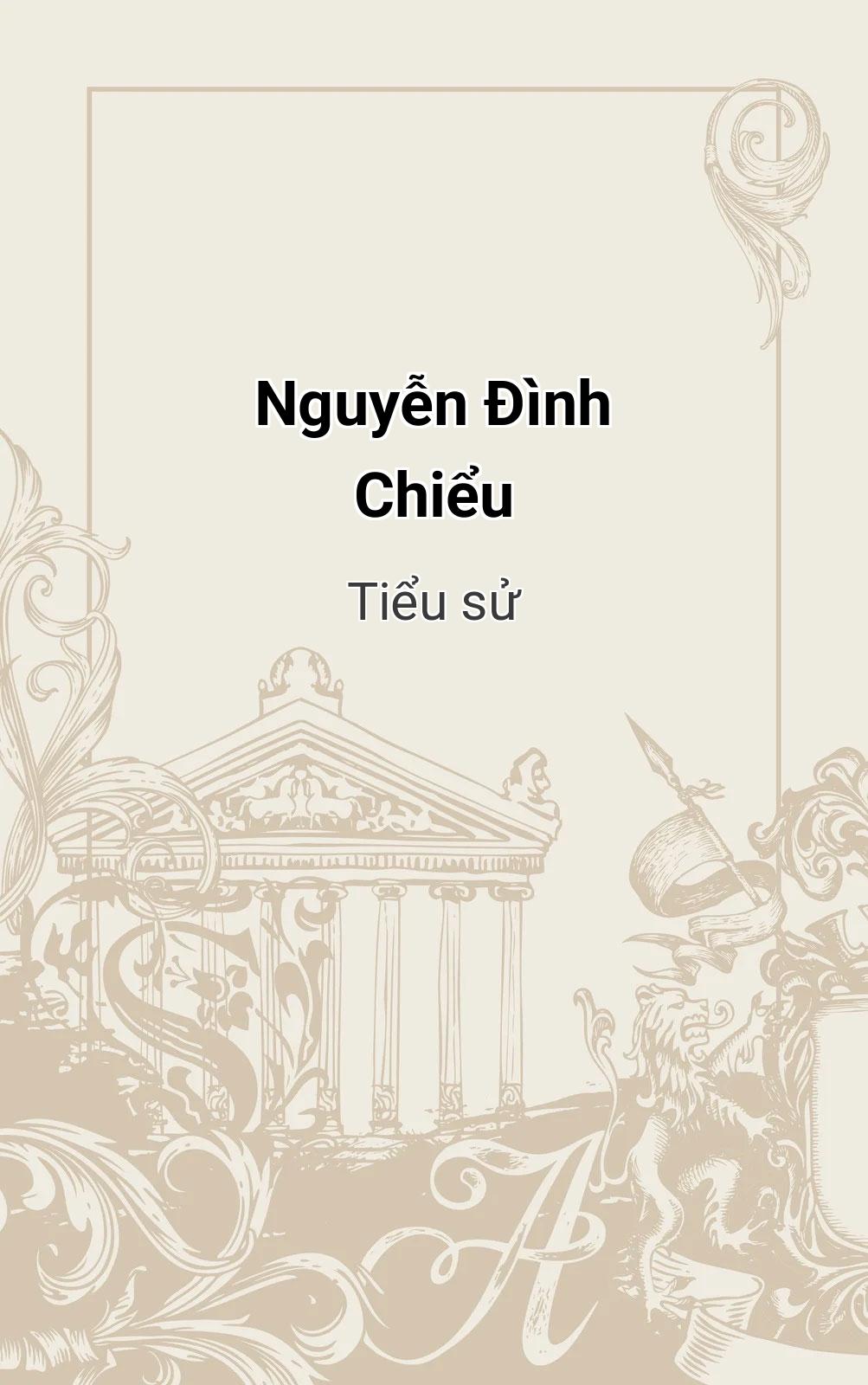 Nguyễn Đình Chiểu