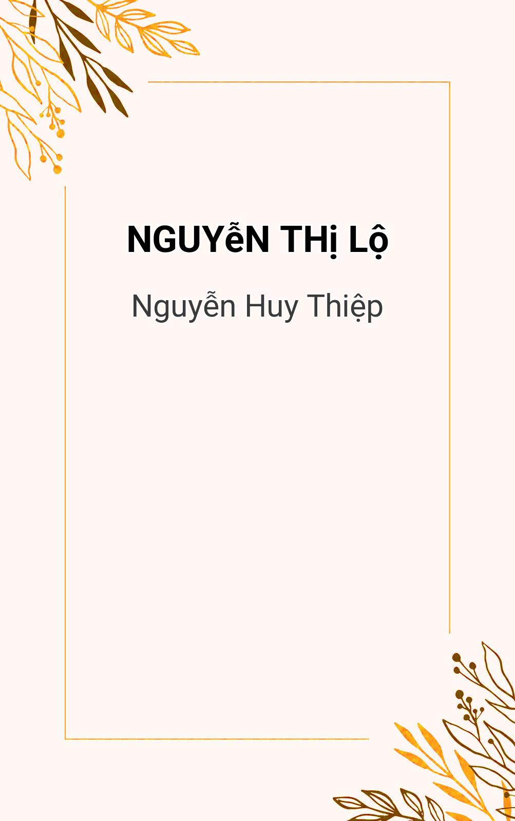 Nguyễn Thị Lộ