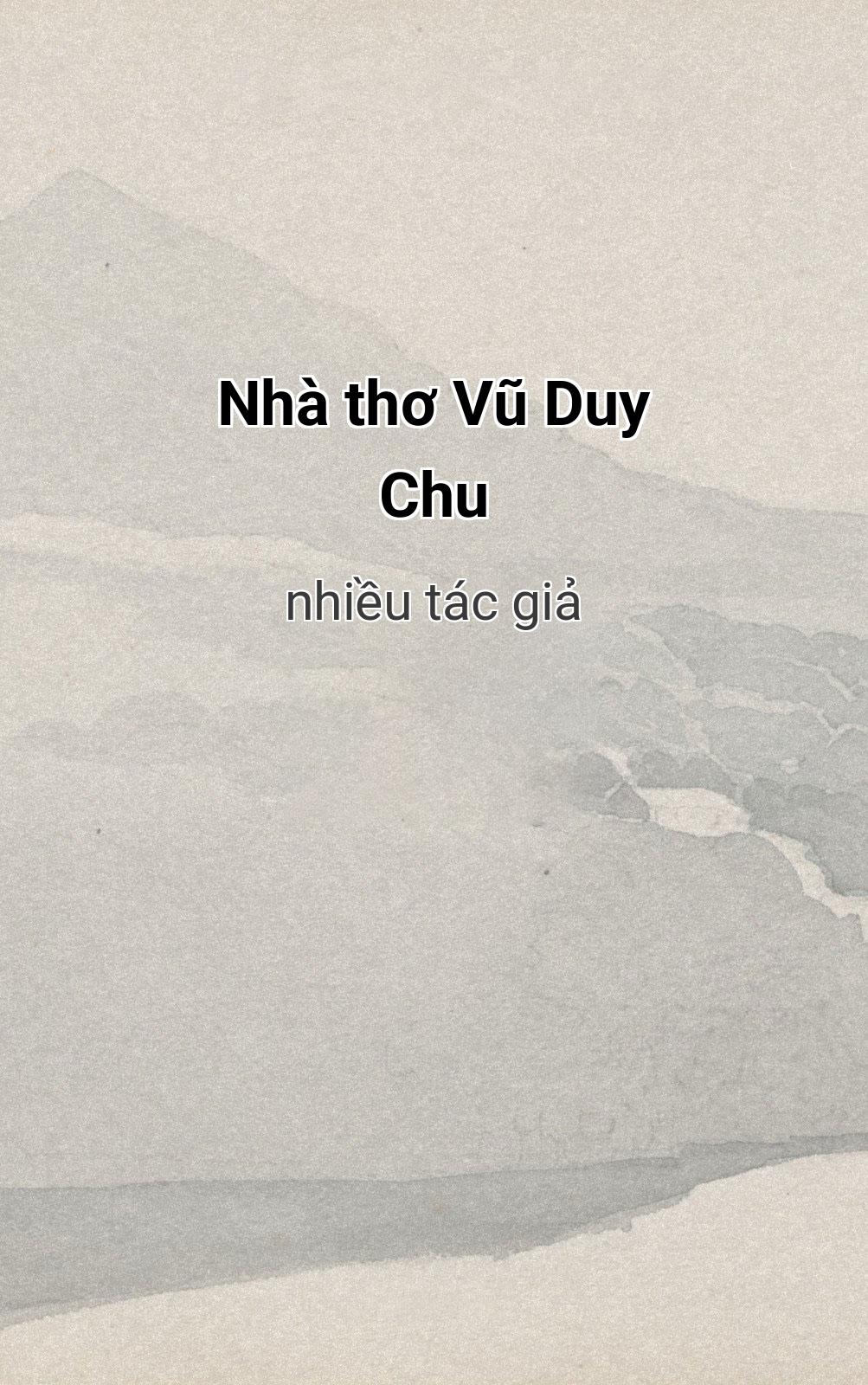 Nhà Thơ Vũ Duy Chu