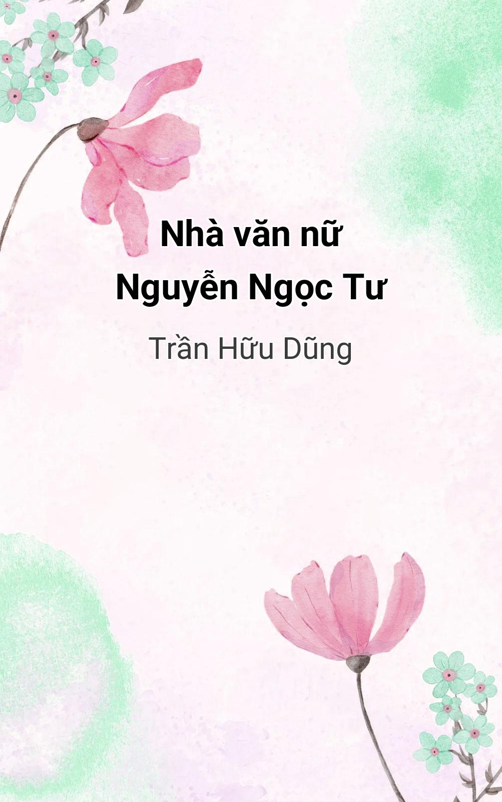 Nhà Văn Nữ Nguyễn Ngọc Tư