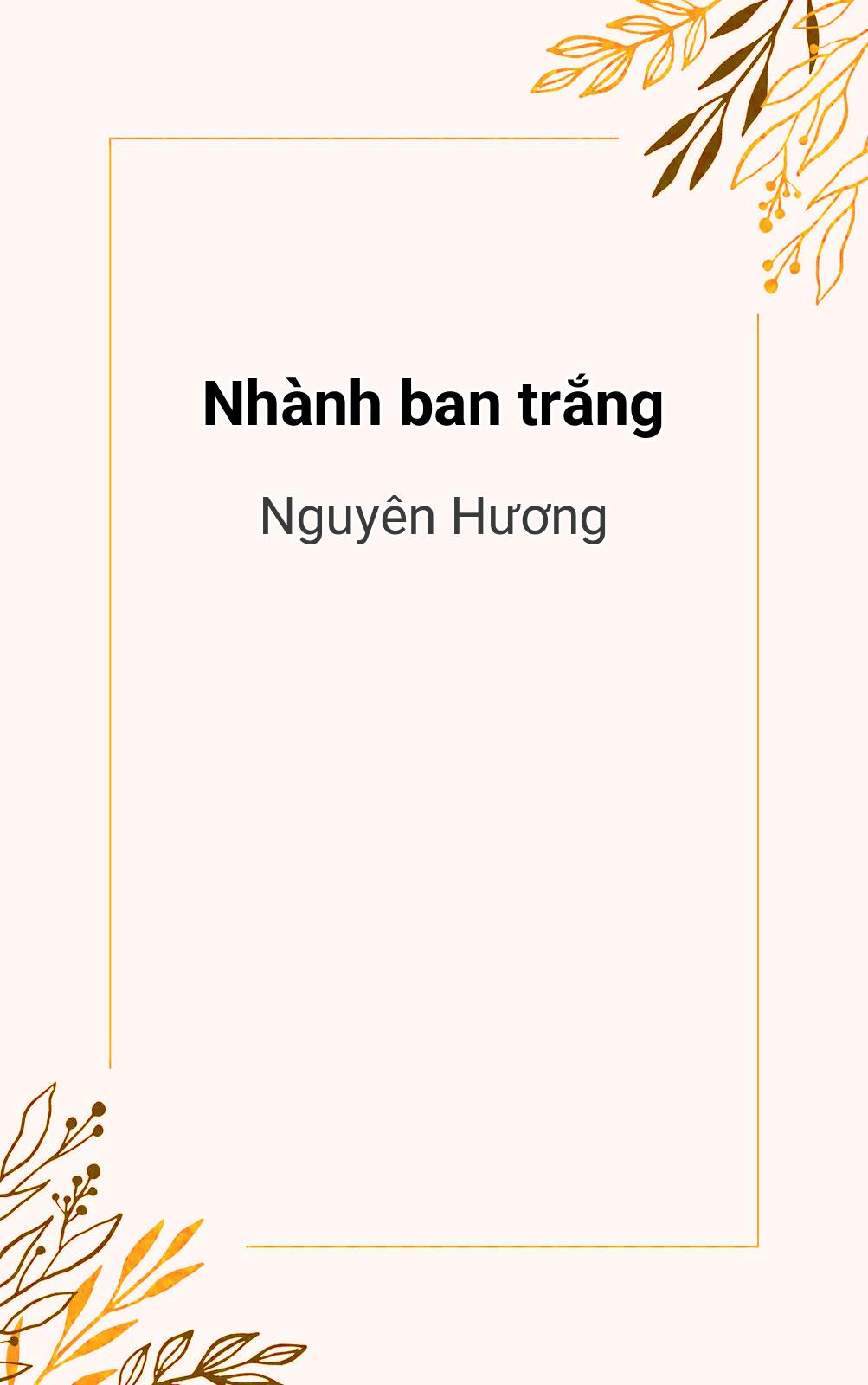 Nhành Ban Trắng
