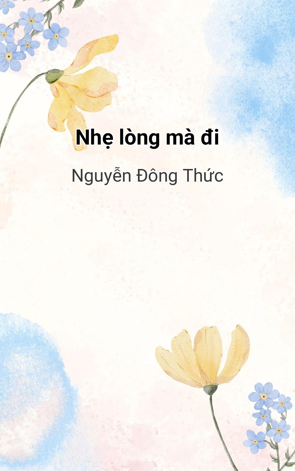 Nhẹ Lòng Mà Đi