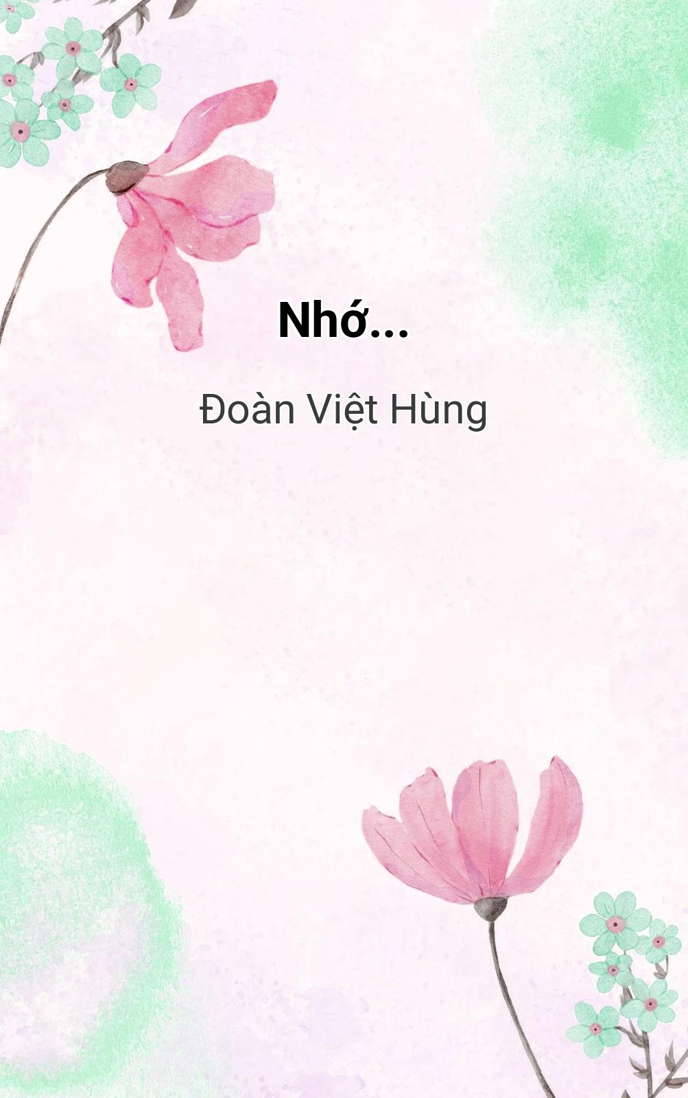 Nhớ...