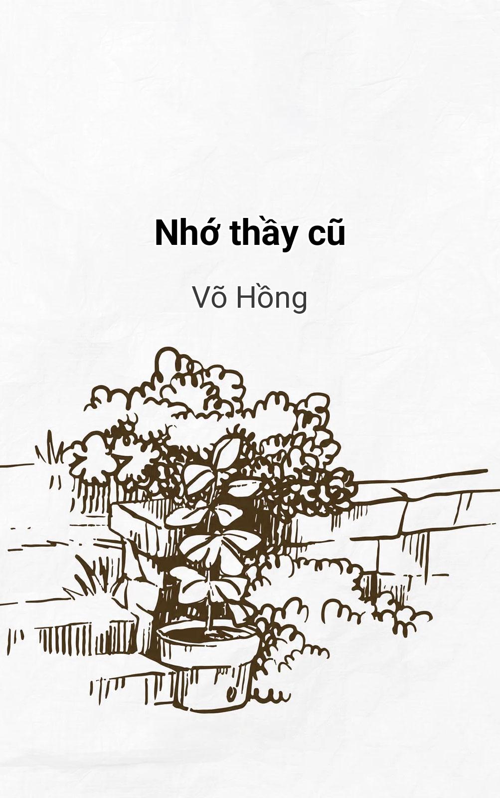 Nhớ Thầy Cũ