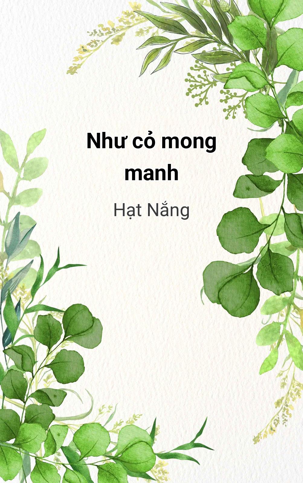 Như Cỏ Mong Manh