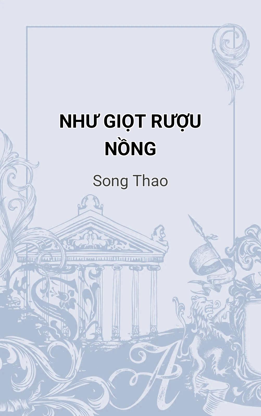 Như Giọt Rượu Nồng