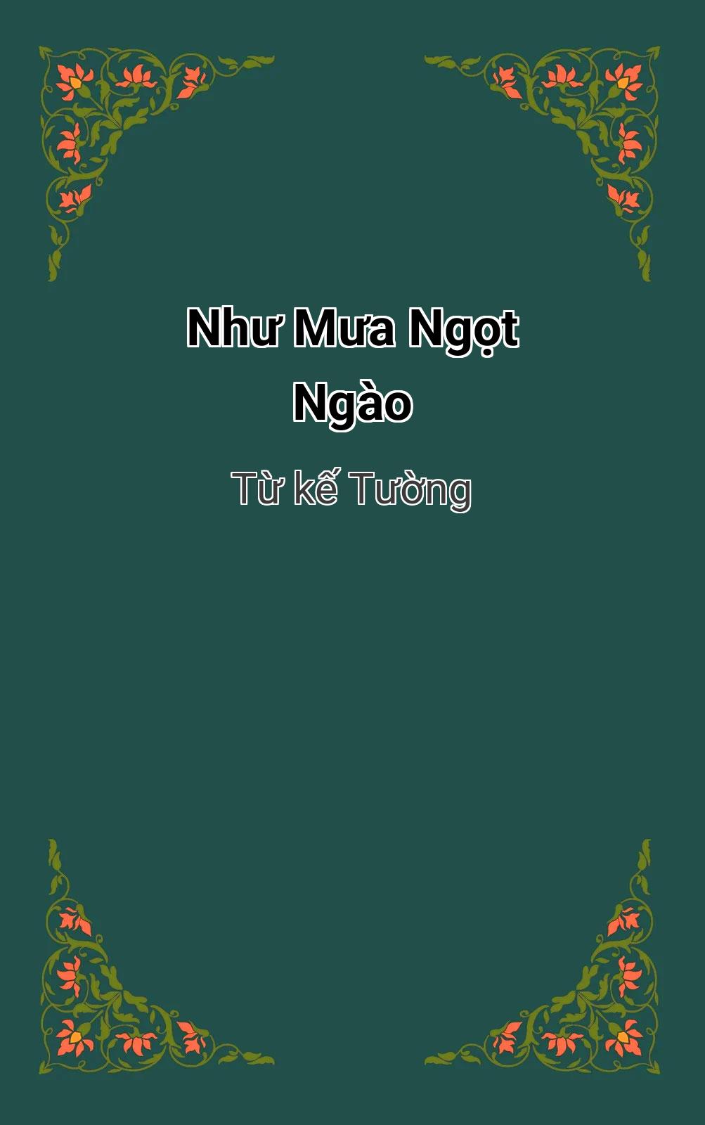 Như Mưa Ngọt Ngào